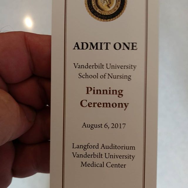 Read more about the article Can’t keep them all down on the farm. Someone is getting their nurse practitioner pin & master’s degree today! Way to go